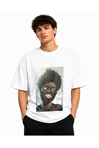 Inscriptie Tricou Unisex Bumbac Premium Casual " Face Art "