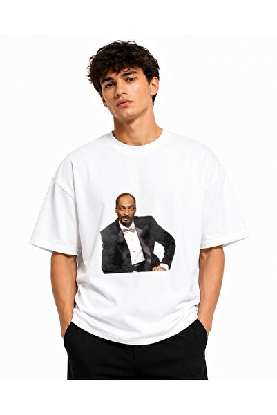 Inscriptie Tricou Unisex Bumbac Premium Casual " Snoop Dogg la costum "