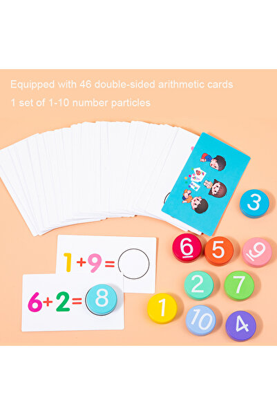 Choice1 A Children's math early education teaching aids, number cognition mat...