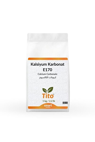 tito Kalsiyum Karbonat E170 Gıda Tipi 1 kg