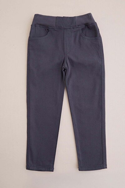 Fulla Moda Dječje unisex pantalone od gabardina sa vezanim strukom