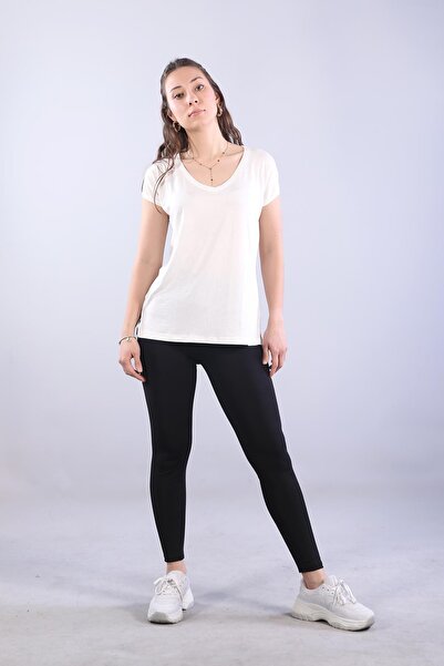 Mckanzie 2000 V-Neck Slit Bodysuit