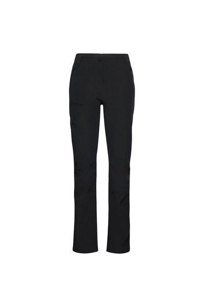 Jack Wolfskin Pantaloni softshell dama Geigelstein-Negru-38