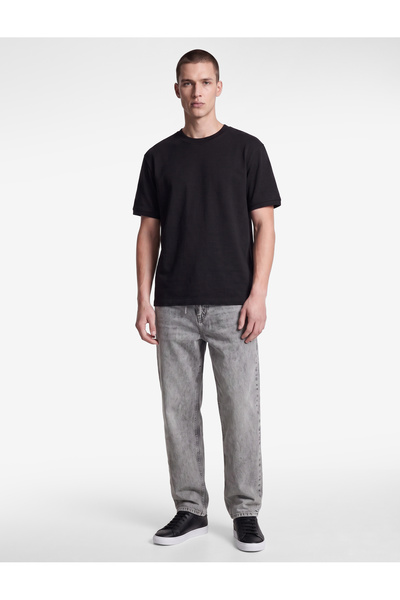 Koton Crew Neck Short Sleeve Basic Oversize T-Shirt