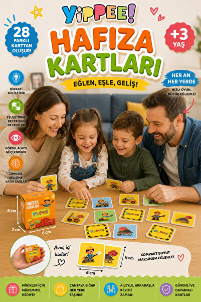 YİPPEE بطاقات الذاكرة الأولى لطفلي |   بطاقات تعليمية ذات طابع بناء وتشييد | ...