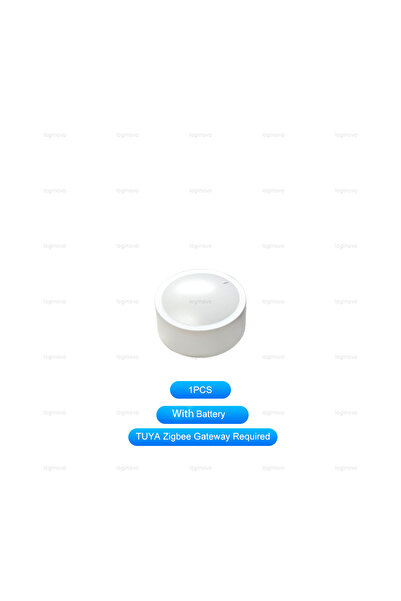 Choice مفتاح تحكم لاسلكي قابل للدوران بتقنية ZigBee من Tuya، زر تحكم في الإضا...