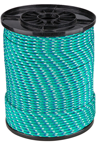 Evotools Rolă Cordelina PP 1001 - 200 ml 4 mm 200 m Verde/Multicolor
