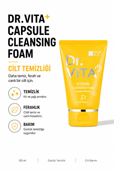 [DAYCELL] Dr.VITA⁺ رغوة تنظيف كبسولات دكتور فيتا - رغوة تنظيف معبأة في كبسولا...