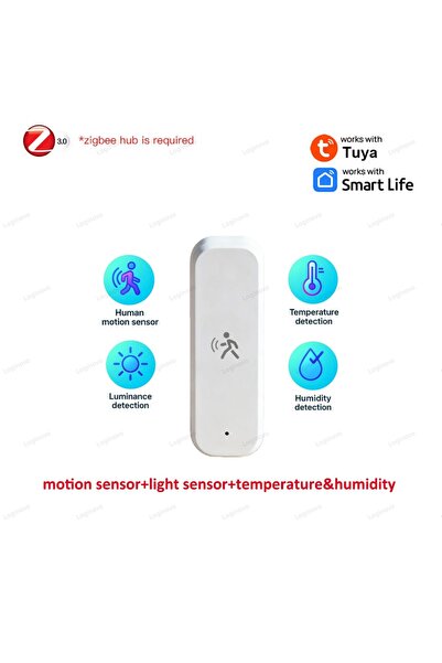 choice2 type5 For Tuya Zigbee Motion Sensor PIR Human Temperature Humidity Br...