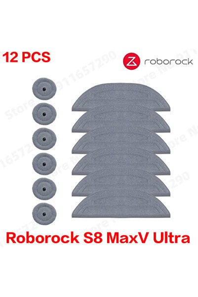 choice2 roborock 12 Pcs Roborock S8 MaxV Ultra Robot Vacuum Cleaner Accessori...
