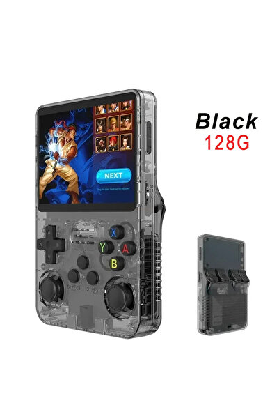Choice1 128G Black R36s Handheld Game Console 128GB Video Player 3.5-inch IPS...