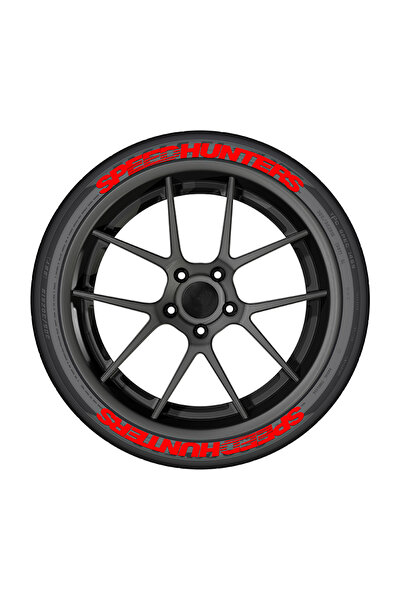 Choice 2RSPEED 2pcs For One Tire SPEEDHUNTERS Car 3D Tire Letter Sticker Tren...