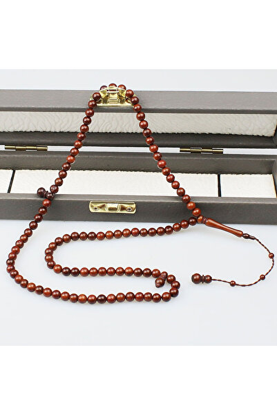 tesbihpasaji Kınalı Orta Boy Namaz Tesbihi 99 Kuka Tesbih (6 x 6 mm) TP001637