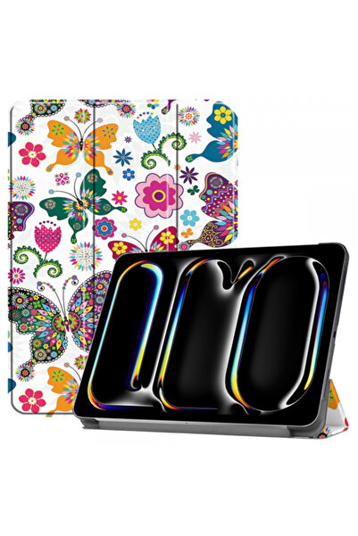 Apple Husa pentru iPad Pro 11 (2024), Techsuit, FoldPro Butterfly, Multicolor