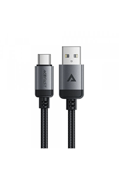 Acefast Cablu Date si Incarcare USB-A - USB-C C20-04, 18W, 1.2m, Negru