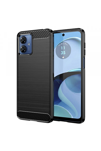 Motorola Husa pentru Moto G14, Techsuit, Carbon, Neagra
