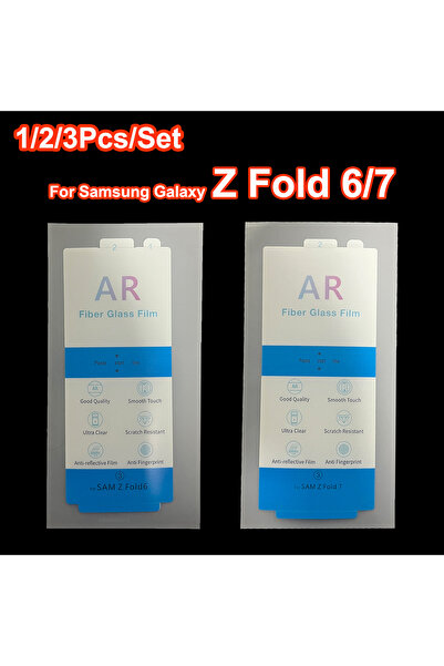 Choice1 واقي شاشة خارجي AR من قطعتين لهاتف سامسونج Z Fold6 Fold8 Ultra Fold7 ...