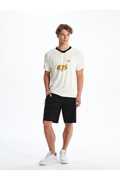 LC Waikiki Xside Active Black Slim Fit Men's Sports Shorts