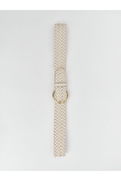 LC Waikiki Nevavm Women's Belt with Knitted Pattern