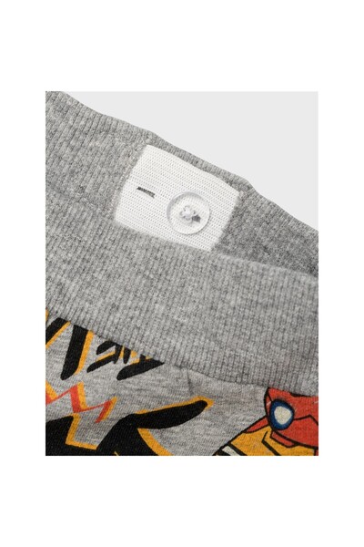 name ıt Boys' Superhero Patterned Cotton Sweatpants-Regular Fit