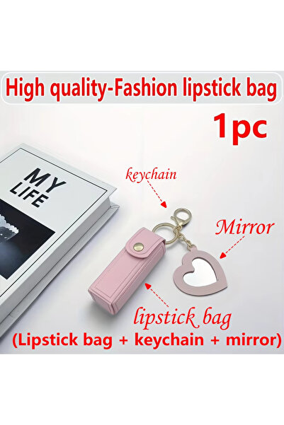 Choice Pink HOMEFISH Various Colors Available, Heart-Shaped Mirror Portable M...