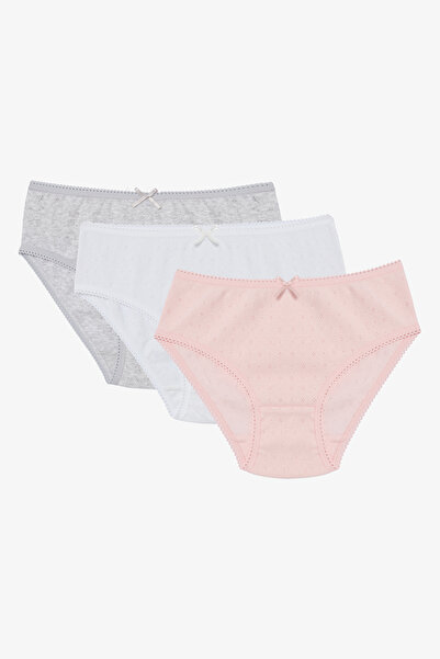 Penti Kız Çocuk Pamuklu 3 lü Slip Külot