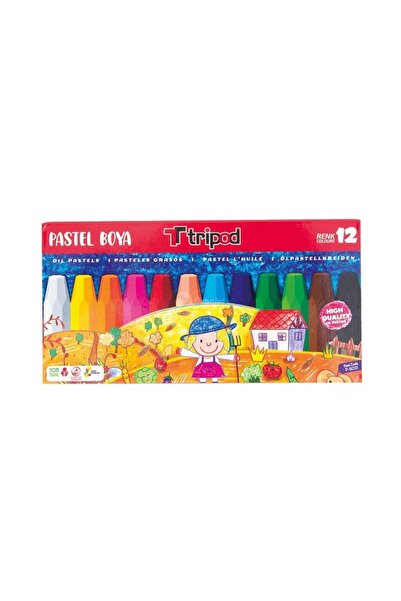 Kısmet Hırdavat Tripod Pastel Paints 12 Colors