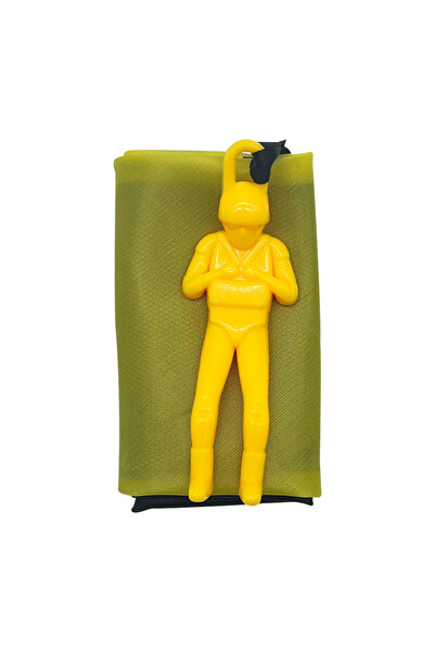 Choice 1 pcs yellow 1pcs Hand Throwing Parachute Outdoor Funny Toys Game Play...