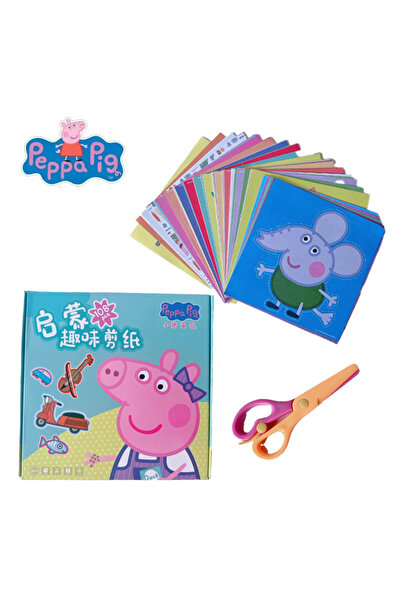 Choice1 a 108pcs 108pcs Peppa Pighandmade Paper Cuttings Tool Set Kindergarte...