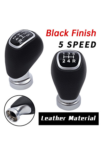 Choice1 black 5 speed Car Accessories 5/6 Speed Gear Shift Knob Shifter Lever...