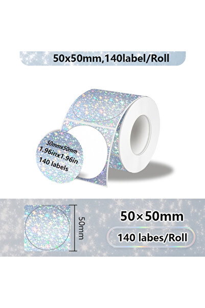 Choice5 50x50mm 1Roll Label Sticker Thermal Labels Waterproof 50x50cm 40x30mm...