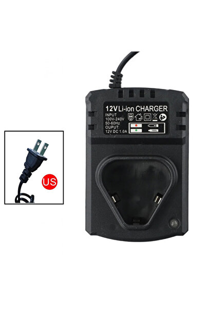 Choice US Plug Universal Electric Drill Charger DC US/EU Li-lon Rechargeable ...