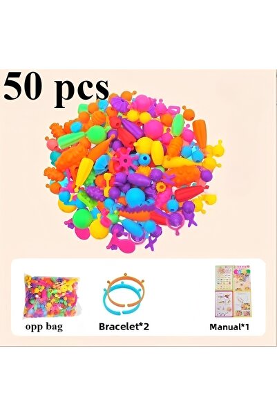 Choice 50 قطعة من مجموعة صنع المجوهرات للأطفال، طقم إكسسوارات إبداعية لصنع ال...