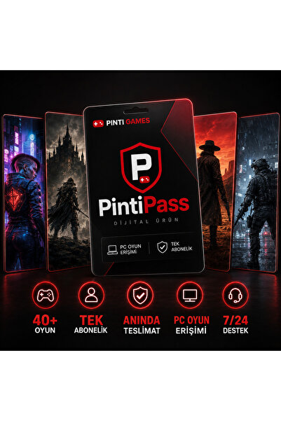 PintiGames PintiPass 40+ PC Oyunu Resident Evil Requiem, EA FC 26 FIFA 2026, ...
