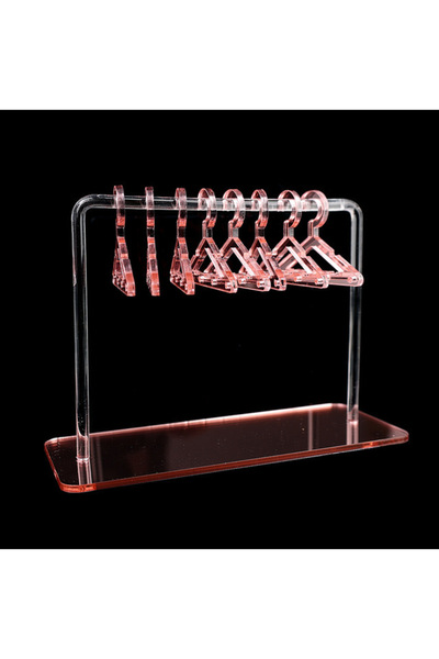 Choice AQ117-4 8 Pcs Hangers Shaped Jewelry Holder Personalized Earrings Disp...