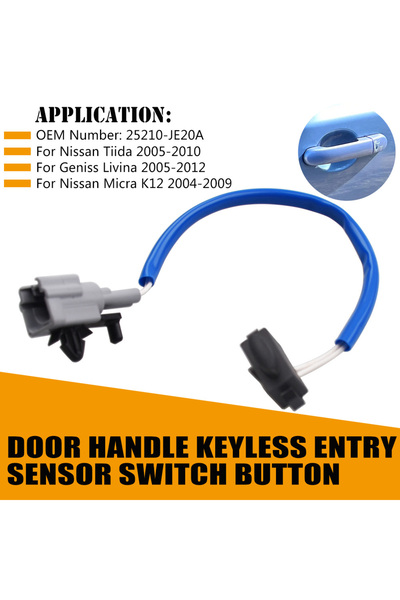 Choice For Nissan Tiida Livina Micra K12 2005 -2019 Exterior Door Handle Inte...
