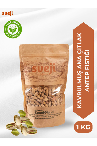 Antep Fıstığı Kabuklu Kavrulmuş – 1 Kg