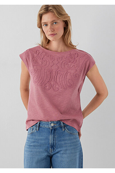 Mavi Pembe Tişört Regular Fit / Normal Kesim 1614369-90485