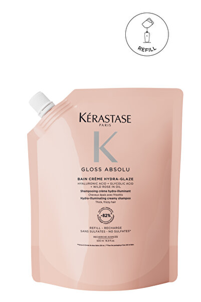 Kerastase Gloss Absolu Bain Hydra-Glaze Yeniden Doldurulabilir Paket 500 ml 5...