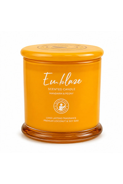 The Beauty Secrets Emblaze Scented Candle