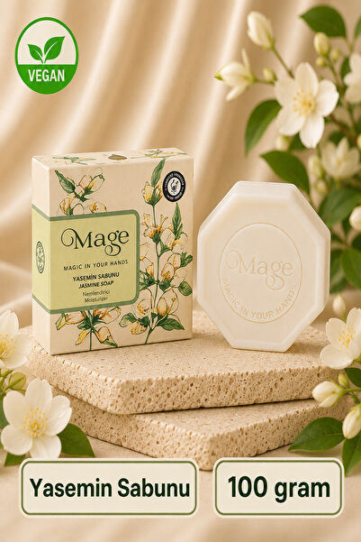 Mage Cosmetics Mage Doğal Yasemin Sabunu 100 gram 1 adet hediyelik kutuda