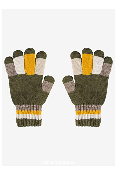 PIECE SIGNATURE 100% Acrylic, Stretch Fabric Colors Boys' Gloves (Ages 4-10)
