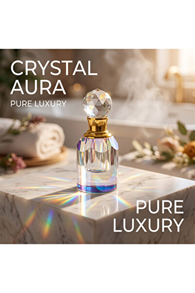 NUJET 1pcs Crystal Perfume Essential Oil Bottle 3ml B810