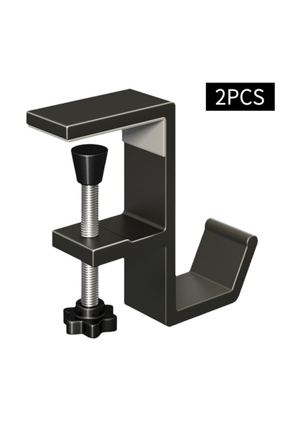 Choice 2pcs Black 1 Punch-free Hanging Bag Hook Student Desk Side Hanging Bag...