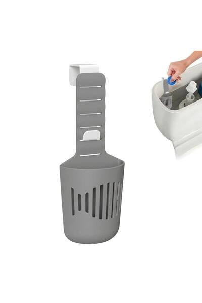 Choice6 gray Silicone Toilet Tank Tablet Holder Versatile Toilet Bowl Hanging...