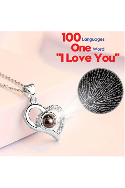 Choice1 1pc nacklace Heart-Shaped Red Rose Necklace with Gift Box - Valentine...
