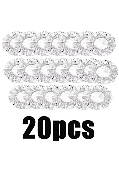 Choice 20pcs 10-60pcs Reusable Aluminum Foil Bowl Cover Heat Insulation And H...