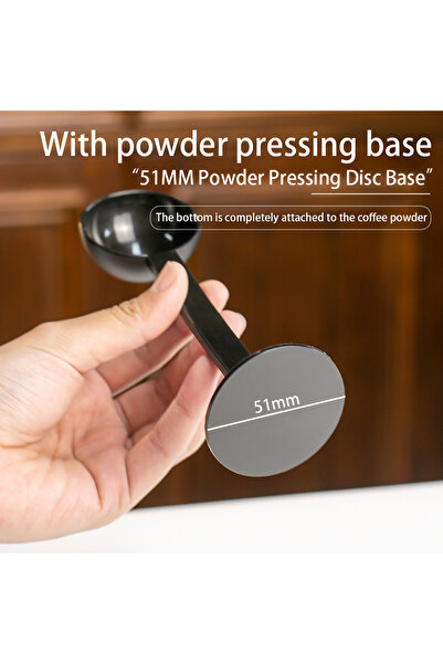 Choice spoon Black long handled coffee spoon, multifunctional plastic coffee ...