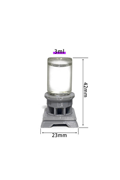 Choice1 3ml Waterer 1ml - 30ml Glass Waterer Feeder for Ants Colony Prevent D...