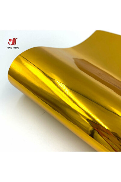 Choice 30cm x 100cm Gold 1pc 30*25cm/100cm Chrome Gold Adhesive Permanent Vin...